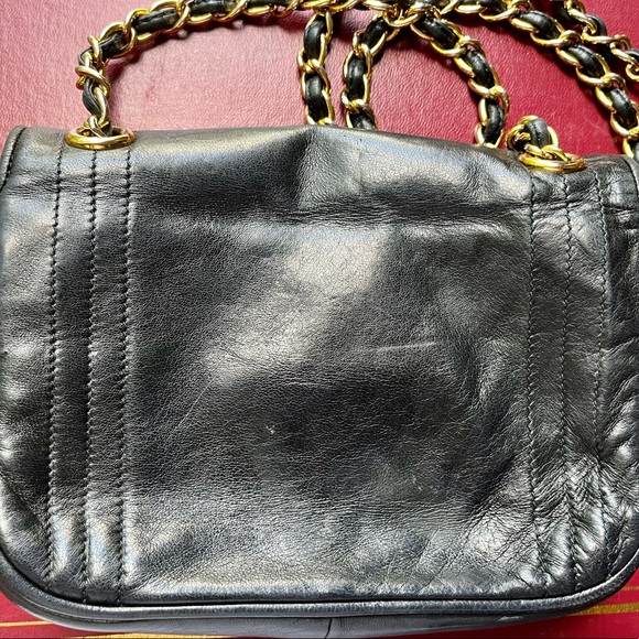 Authentic 1987 Chanel Vintage Mini Flap - Picture 2 of 10